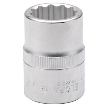 00468 - 15/16" 3/4" Square Drive Elora Bi-Hexagon Socket