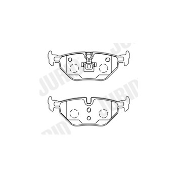 Jurid 571960J - Brake Pad Set (Rear)