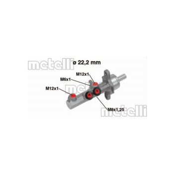 Metelli 05-0721 - Brake Master Cylinder