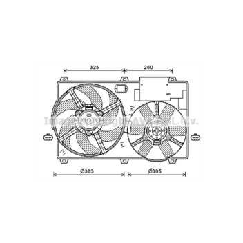AVA CN7554 - Cooling Fan
