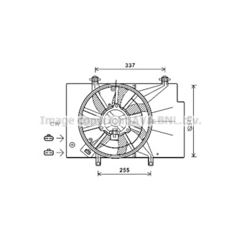 AVA FD7559 - Cooling Fan