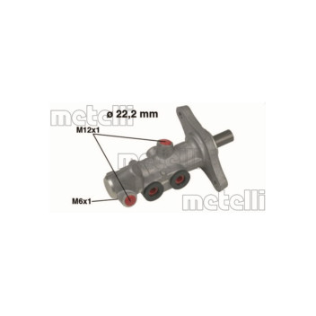 Metelli 05-0459 - Brake Master Cylinder