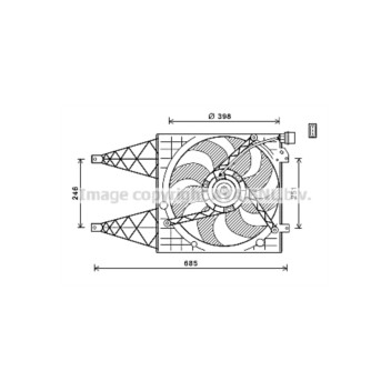 AVA VN7532 - Cooling Fan