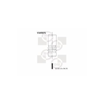 BGA Group V165071 - Exhaust Valve