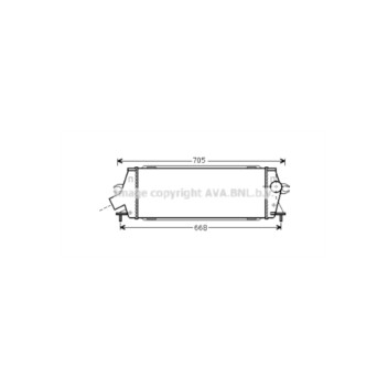 AVA RTA4456 - Intercooler
