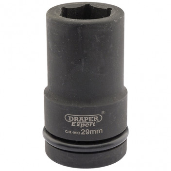 Draper Expert 05144 - Expert 29mm 1" Square Drive Hi-Torq&#174; 6 Point Deep Impac