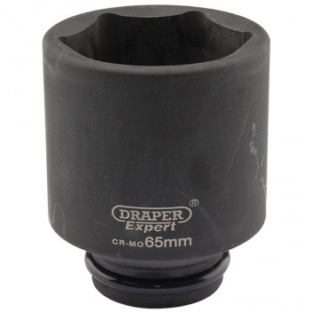 Draper Expert 05090 - Expert 65mm 3/4" Square Drive Hi-Torq&#174; 6 Point Deep Imp