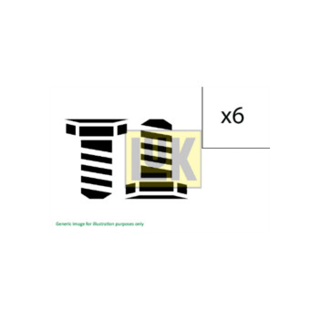 LUK 411016610 - Flywheel Bolt Kit