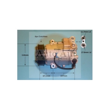 Auto Air 14-1016P - Compressor (A/C)