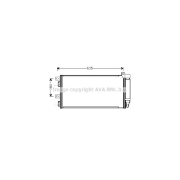 AVA BWA5256D - Condenser (A/C)