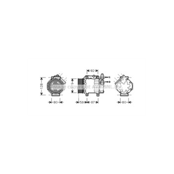  FDAK431 - Compressor (A/C)