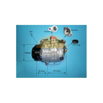 Auto Air 14-9754P - Compressor (A/C)