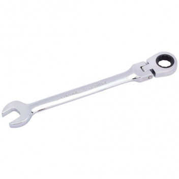 Draper 52017 - 15mm Draper Hi-Torq&#174; Metric Flexible Head Ratcheting Combination Spanner