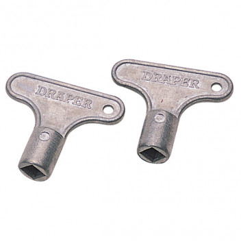 Draper 24866 - Pair of Zinc Radiator Keys