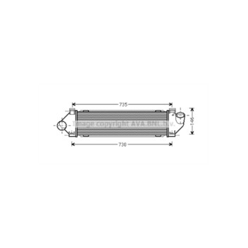 AVA FDA4480 - Intercooler
