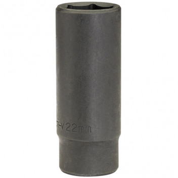 Draper Expert 59882 - Expert 22mm 1/2" Square Drive Deep Impact Socket (Sold Loose