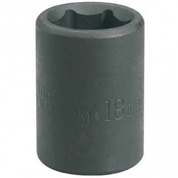 Draper Expert 26886 - Expert 18mm 1/2" Square Drive Impact Socket (Sold Loose)