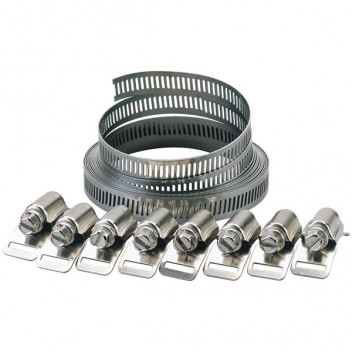 Draper 55592 - 12mm Wide Hose Clamp Set