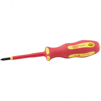 Draper 64477 - Ergo Plus® VDE No.1 x 80mm PZ Slot Screwdriver