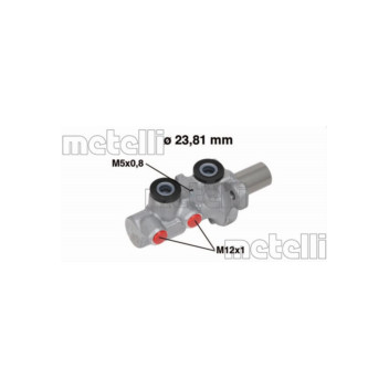 Metelli 05-0746 - Brake Master Cylinder