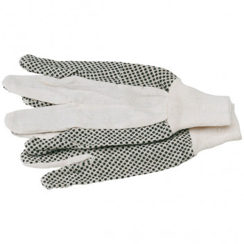 Draper 27602 - Non-Slip Cotton Gloves - Large
