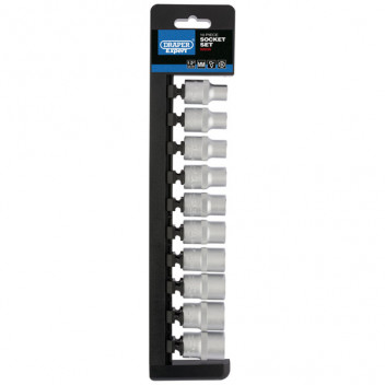 Draper Expert 50236 - 1/2" Sq. Dr. Metric Socket Set (10 Piece)