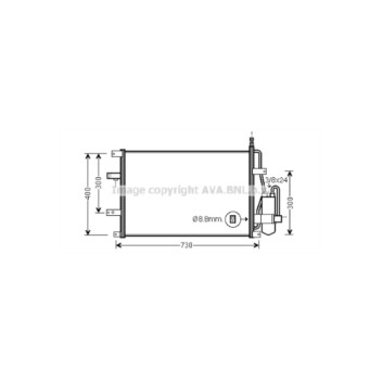  VO5107D - Condenser (A/C)