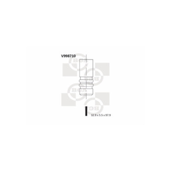 BGA Group V998710 - Inlet Valve