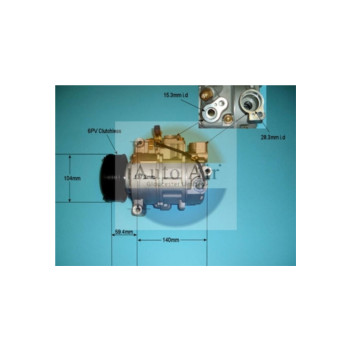 Auto Air 14-9721P - Compressor (A/C)