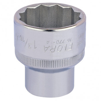 24509 - 1.3/16" 1/2" Square Drive Elora Bi-Hexagon Socket