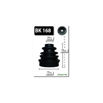Shaftec BK168 - CV Boot Kit (Front Inner)
