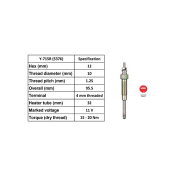 NGK 5376 - Glow Plug