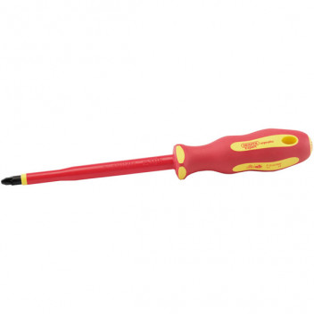 Draper 64485 - Ergo Plus&#174; VDE No.3 x 150mm PZ Slot Screwdriver