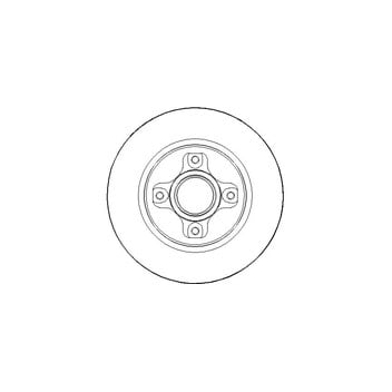 PPF DS7035 - Brake Disc (Rear)