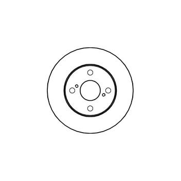 PPF DS6855 - Brake Disc (Rear)