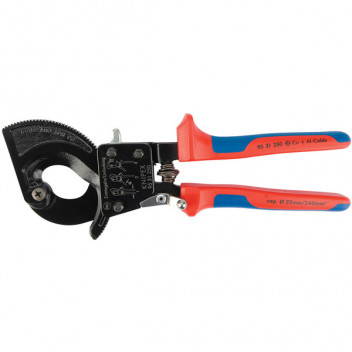 Draper 18555 - Knipex 250mm Ratchet Action Cable Cutter
