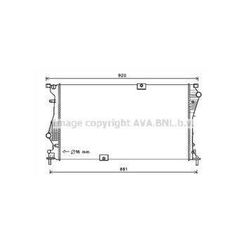 AVA RT2601 - Radiator
