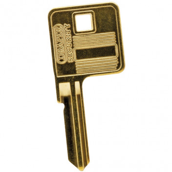 Draper 65748 - Key Blank for Draper 8311, 8312, 8314, 8315 and 8317 Series