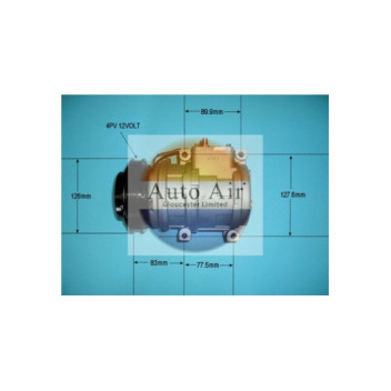 Auto Air 14-1448P - Compressor (A/C)