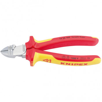 Draper 34055 - Knipex VDE Fully Insulated Diagonal Wire Strippers and Cutters