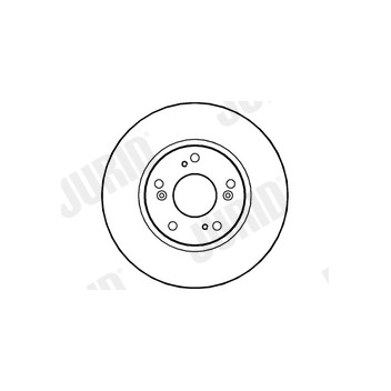 Jurid 563147JC-1 - Brake Disc (Front)