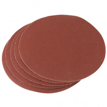 Draper 23358 - Five 200mm 100 Grit Hook and Eye Backed Aluminium Oxide