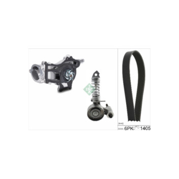 INA 529033630 - Drive Belt/Water Pump Kit