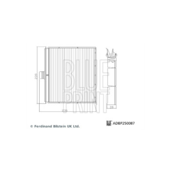 Blue Print ADBP250087 - Cabin Filter