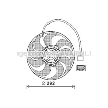 AVA VN7533 - Cooling Fan
