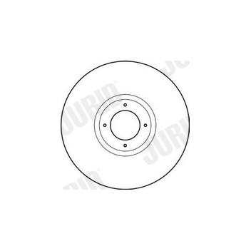Jurid 561623JC-1 - Brake Disc (Front)