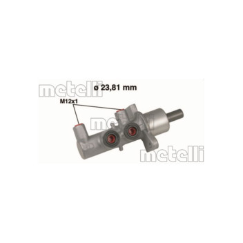 Metelli 05-0567 - Brake Master Cylinder