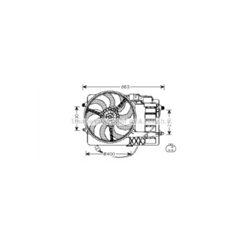 AVA BW7516 - Cooling Fan