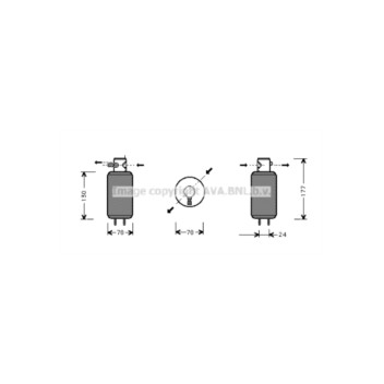 AVA VND165 - Receiver Dryer
