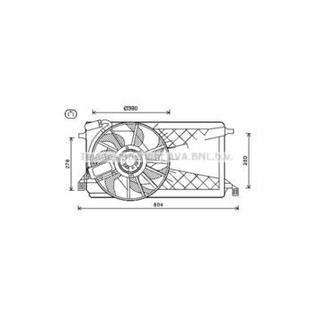 AVA FD7563 - Cooling Fan